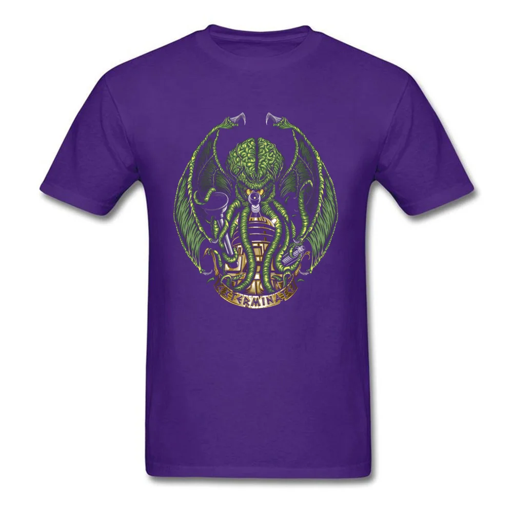 Мужская футболка Dr Who Cthulhu черная с монстром летняя монстром|Мужские футболки| |
