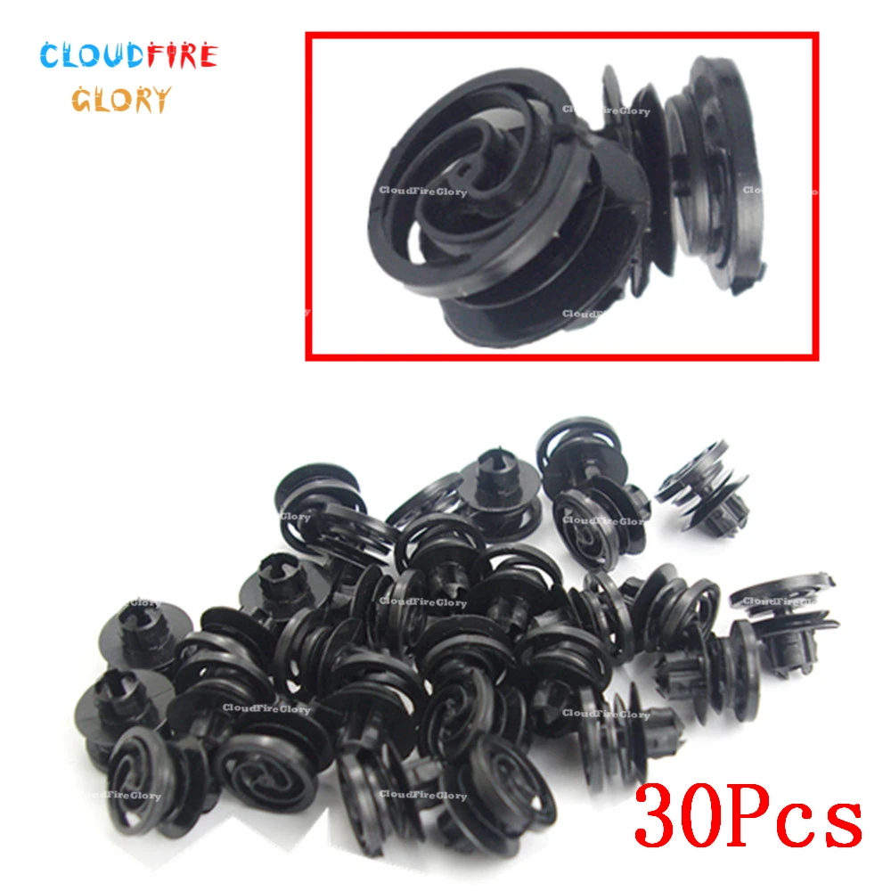 3B0868243 30Pcs Door Trim Panel Retainer Clip Mounting Fasteners For VolksWagen Golf Je tta R32 Mk4 Passat B5 1998-On MKIV | Автомобили и