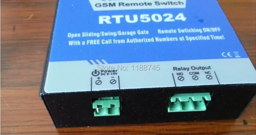 LPSECURITY GSM ворот реле дистанционного включения/выключения доступа Управление бесплатно, функцией приема звонков и отправки смс, возможностью использования приложений типа 850/900/1800 МГц RTU5024 y 3 м антенна