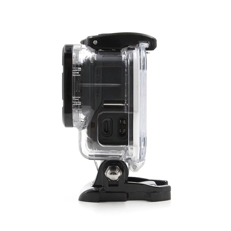 Защитный чехол для GoPro Hero 5/6/7 черный с открытым боковым корпусом экшн камеры GO PRO
