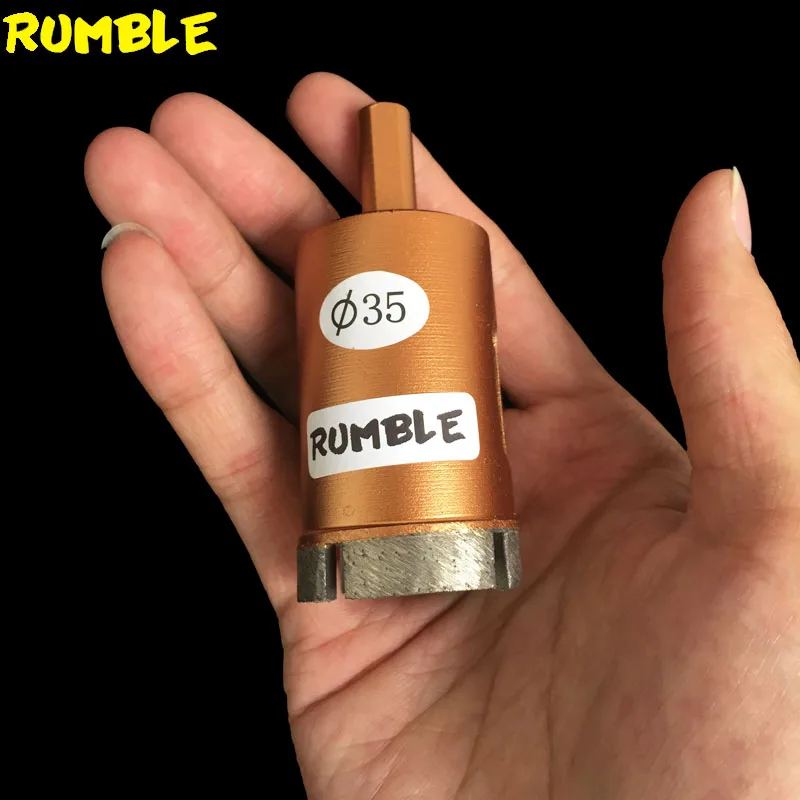 Rumble 1 шт. 6-35 мм профессиональный алмазный сердечник сверло Мрамор Гранит каменная