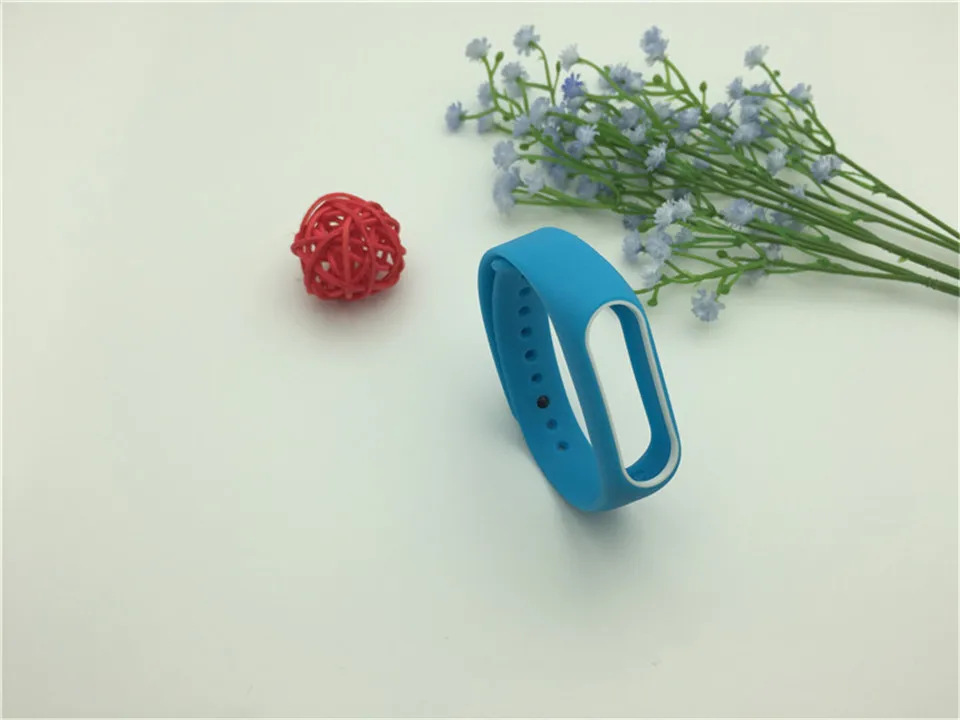 Цветные силиконовые ремешки на запястье для Xiaomi Mi Band 2 спортивные | Электроника