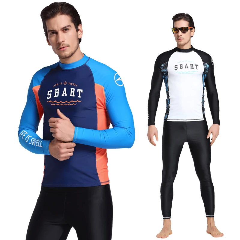 Мужской гидрокостюм для плавания комплект из двух предметов купальный костюм