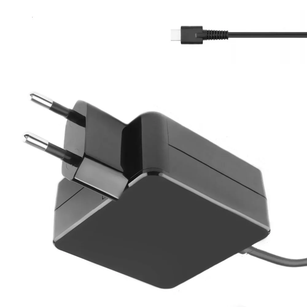ЕС США 65 Вт USB C зарядное устройство совместимо с MacBook Air Pro lenovo Asus hp Dell Xiaomi, p20 и 61 Вт, 60 Вт, 45 Вт, 30 Вт, 29 Вт, 18 Вт USB C зарядное устройство