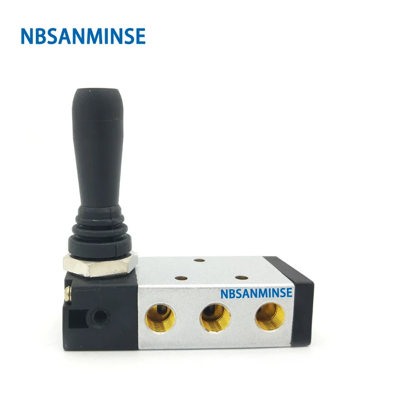 NBSANMINSE TSV ручной Тяговый клапан двухпозиционный пятипозиционный G 1/4 механические