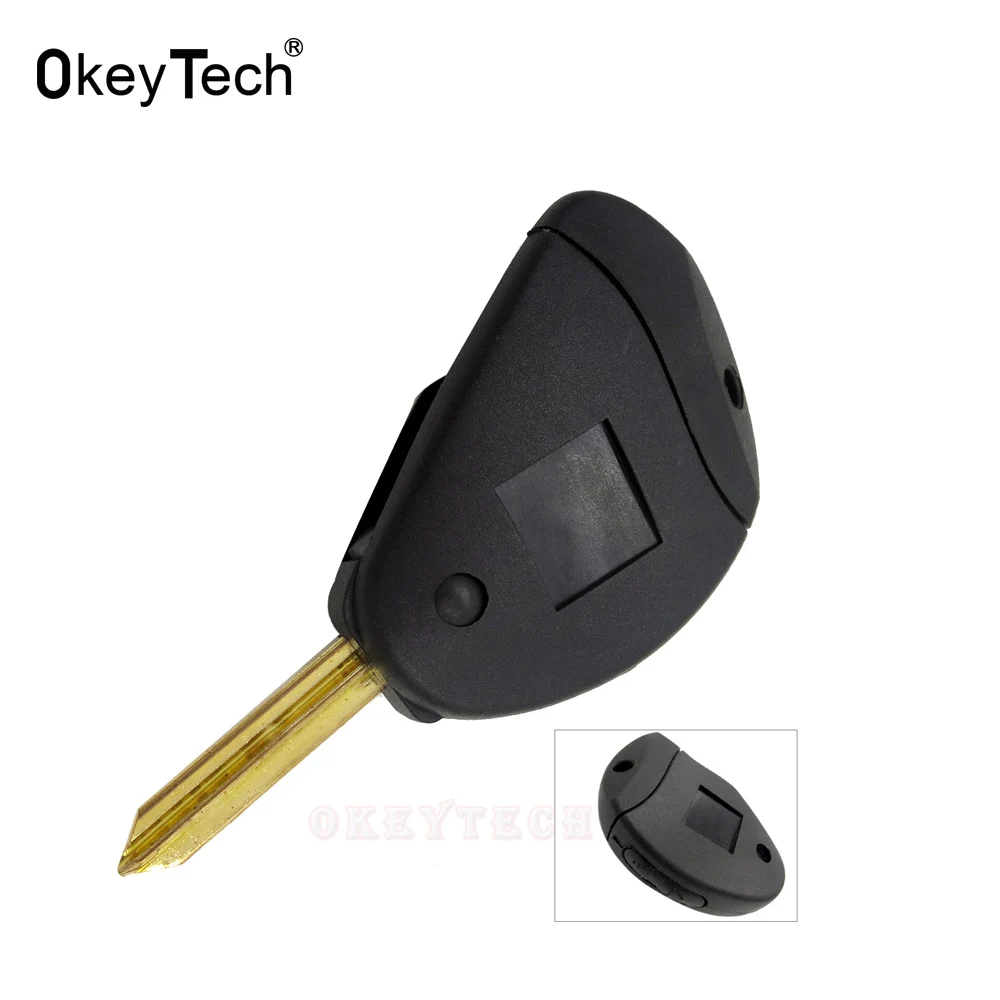 OkeyTech 2 кнопки новый стиль Сменный Чехол для автомобильного ключа чехол-брелок