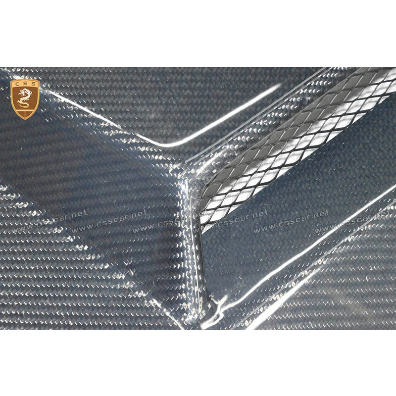 G класс углеродное волокно крышка капота двигателя вентиляционные отверстия для