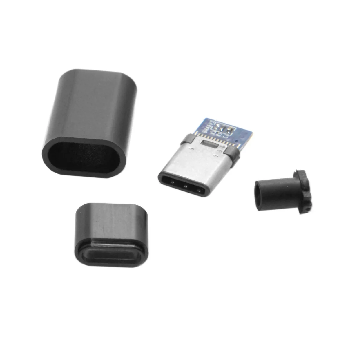 CY 5 комплектов DIY 24pin USB 3 1 тип C стандартный штекерный разъем типа SMT с черной