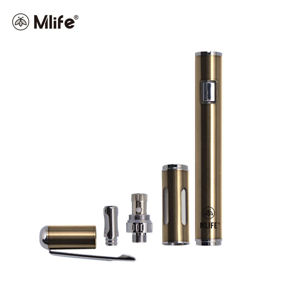 Mlife мини ручка тонкий вэйп электронная сигарета 320 мАч vapes испаритель комплекты