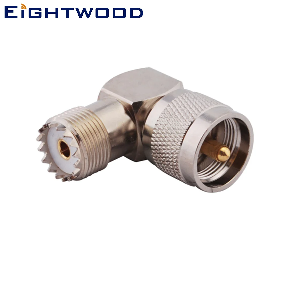 Eightwood 5 шт. автомобильный радиоприемник антенна адаптер УВЧ штекер гнездо UHF