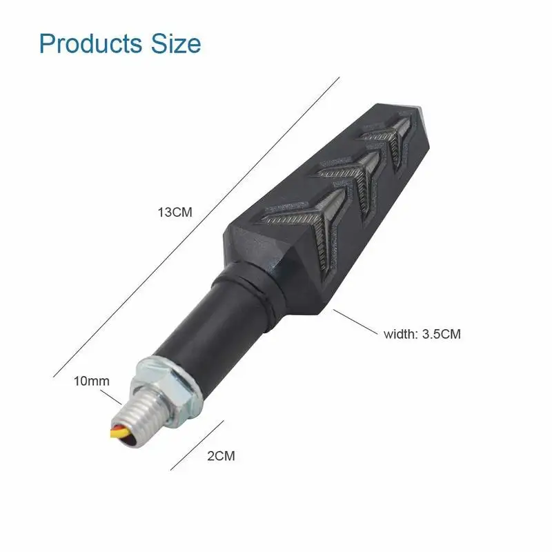 Светодиодный сигнальный светильник для мотоцикла s индикаторы