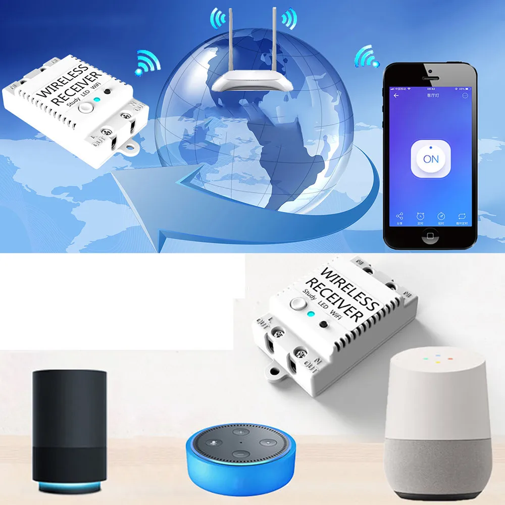 Умный дом Zigbee беспроводной модуль переключателя для Echo/Smart Things Hub модуль Apple/Android APP управления R#0404