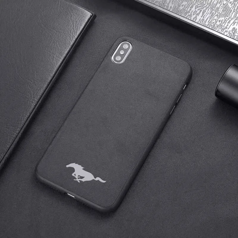 K Роскошный меховой чехол для samsung Galaxy S8 S9 Plus S8Plus S9plus Note8 Note 9 8 S10 E GTR GTI SRT автомобильный кожаный чехол для телефона - Цвет: K