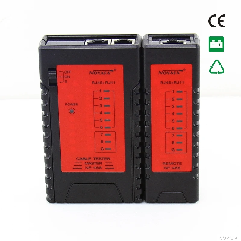 Сетевой кабель NOYAFA тестовый er Lan Cat5 RJ45 набор инструментов Cat 5 6 сетевой инструмент
