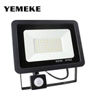 Светодиодный прожсветильник Тор с датчиком движения 220 В SMD 2835, уличное освещение, светодиодный прожектор, поисковая лампа IP66, водонепроницаемый Светодиодный прожектор с фокусировкой