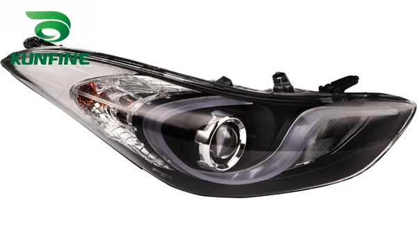 Пара автомобилей головной светильник в сборе для HYUNDAI ELENTRA 2011 тюнинг Запчасти