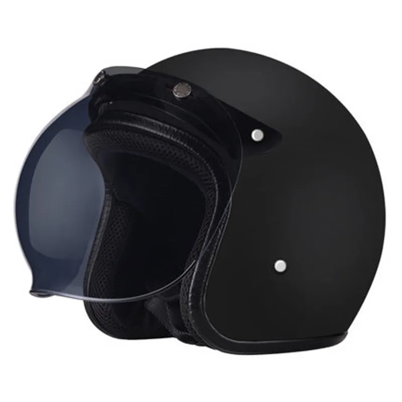 

Japanese Cafe Racer Vintage Motorcycle Helmet Casco Moto Retro Motorbike Fiberglass Helmet Light Weight Open Face Helmet