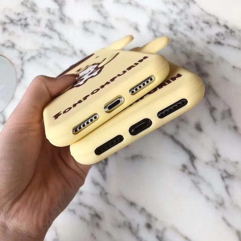 Мягкий силиконовый чехол для apple iphone X Xs 7 8 6 6s Plus милая резинка гелевый Чехол