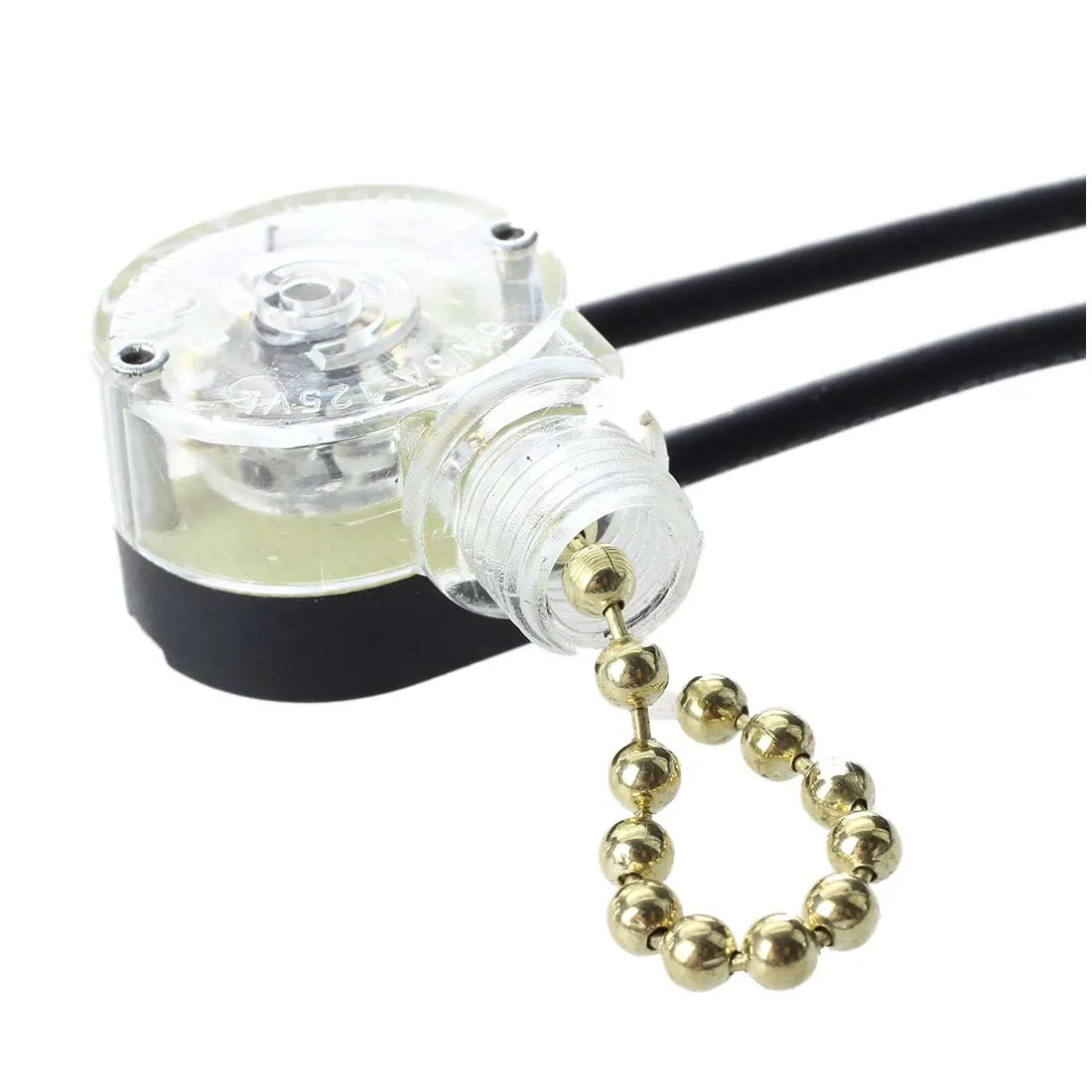 SHGO HOT-Chain gold for fan and switch lamp (2 pcss) 6 A 125 V AC 2 wire type | Обустройство дома