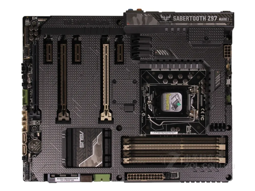 Billig Desktop-Motherboard Asus SABERTOOTH Z97 MARK 1 Z97 Sockel LGA 1150 I7 I5 I3 DDR3 32G SATA3 ATX