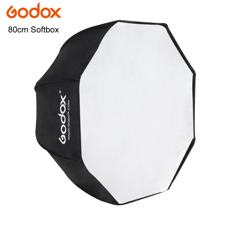 Godox Photo 80 см восьмиугольный Зонт софтбокс Отражатель для студийной фотографии