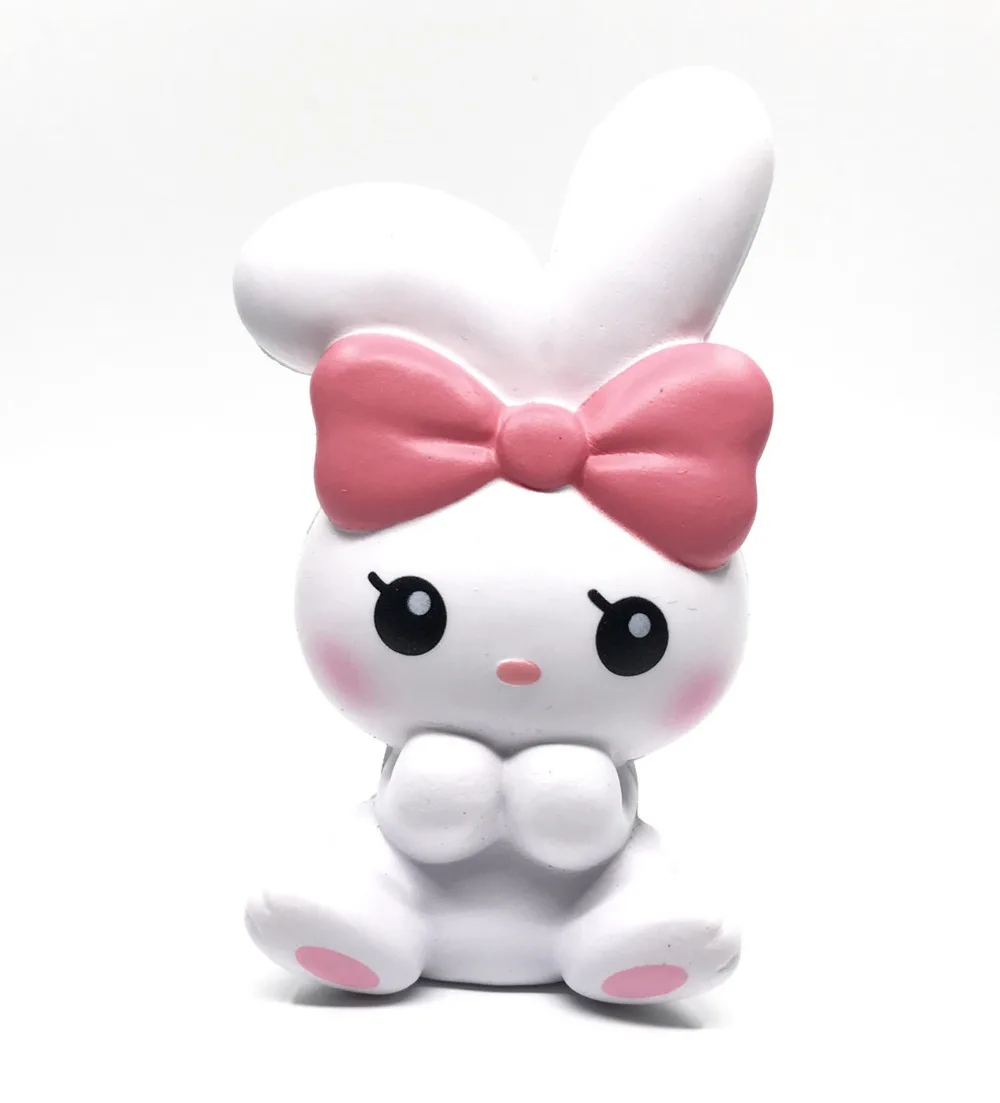 Ibloom ангел кролик Сжимаемый оригинальная посылка Kawaii сжимаемые игрушки