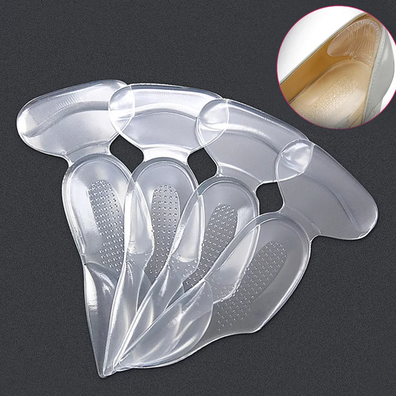 Женские силиконовые самоклеящиеся стельки на высоком каблуке|Стельки| |