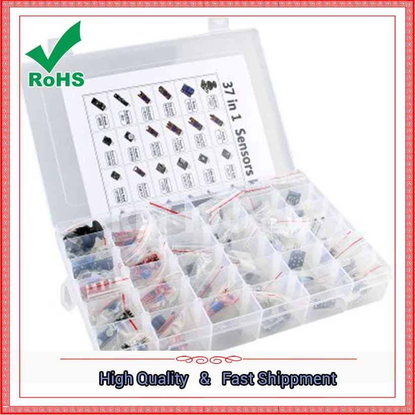 Development Board Kit 37 in 1 Sensor module | Электронные компоненты и принадлежности