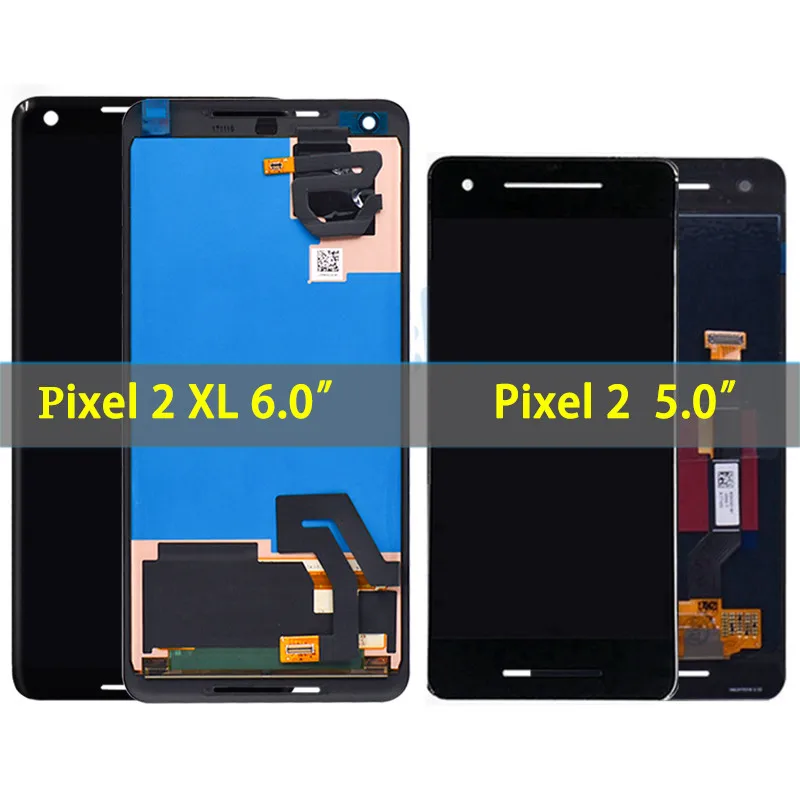Оригинальный Google Pixel 2XL ЖК дисплей 3 3A 4 XL сенсорный экран дигитайзер сборка Замена