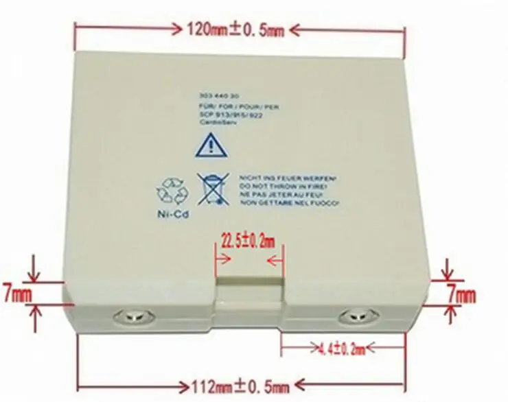 Compatible GE MSC 30344030 Battery For Freiburg CardioServ SCP 910 913 915 922 GE120 Defibrillator |