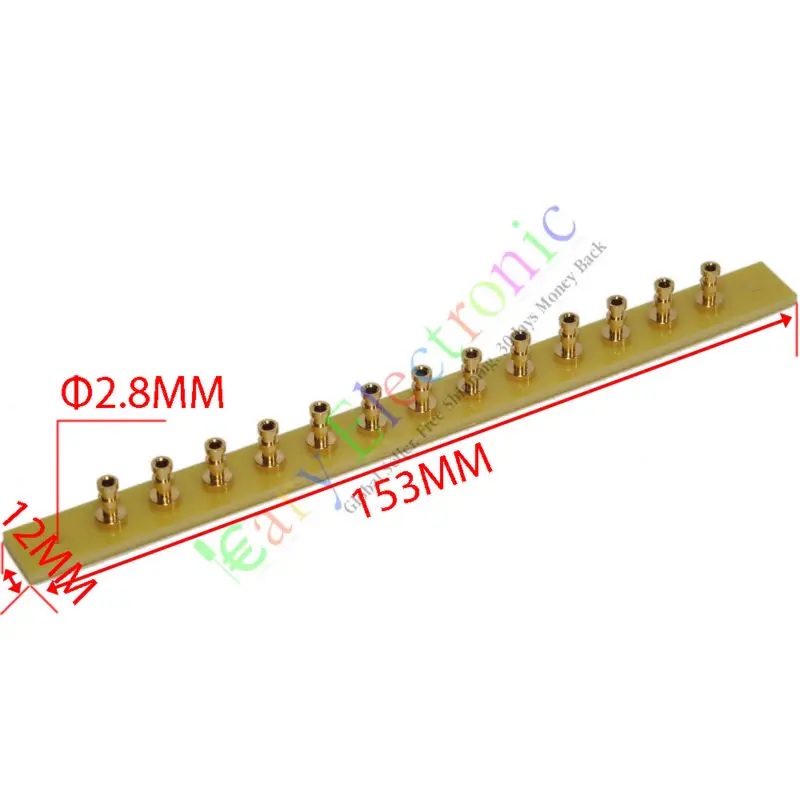 Оптовая и розничная продажа 20 шт. медная золотая стекловолоконная револьверная