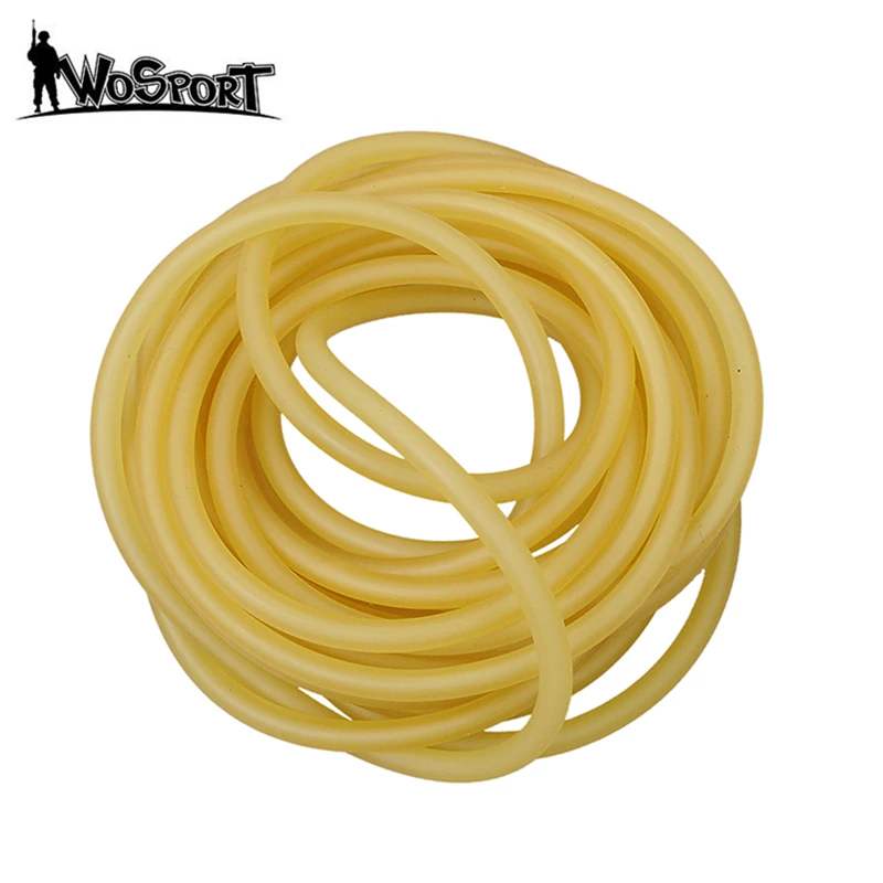 

Natural Latex Slingshots Rubber Tube 1M for Outdoor Hunting Shooting High Elastic Tubing Band Tactical Catapult Bow Accessories