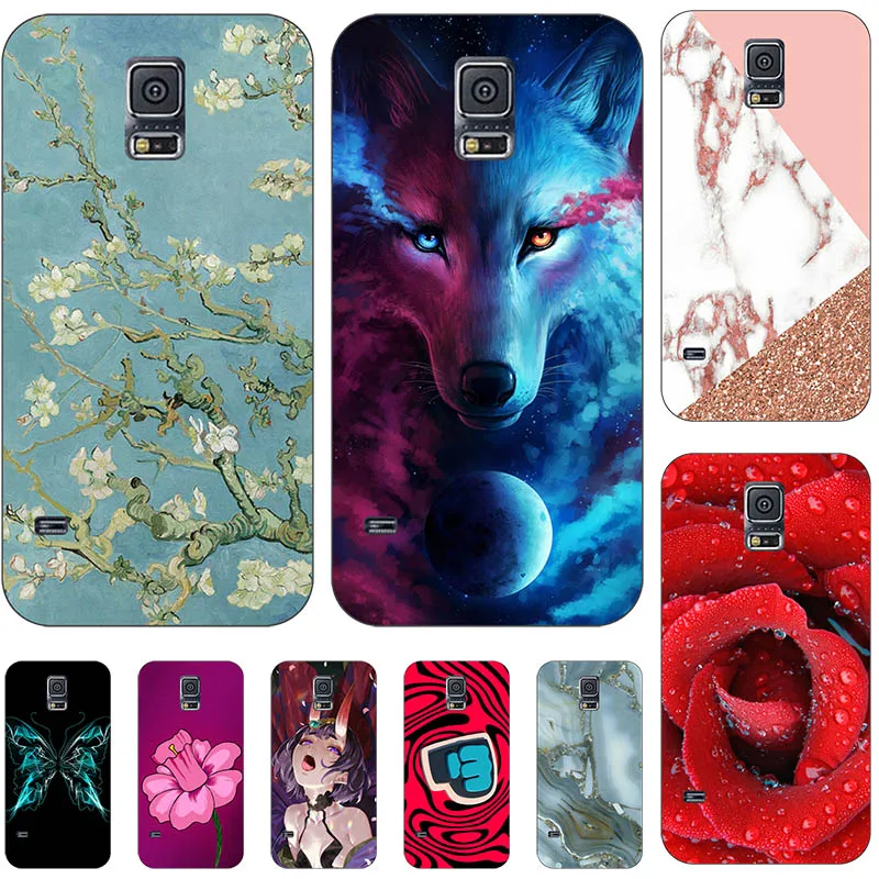 Чехол для Samsung S5 чехол жесткий пластиковый Galaxy S 5 SM-G900F S5Neo Neo SM-G903F 1 &quotCoque |