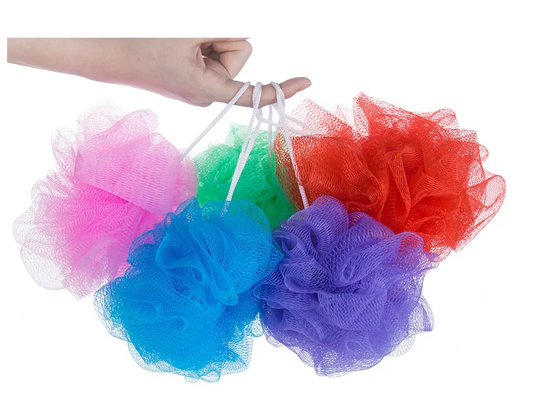 30 г губка для душа ванной сетчатая Нейлоновая маленький сетчатый шар ванны