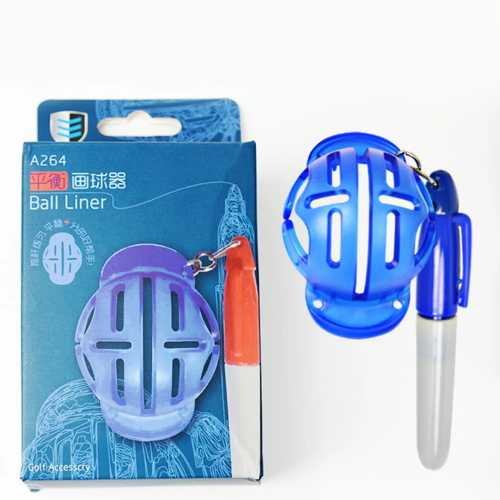 

Golf ball line liner marker Template Drawing Mark Alignment Putting Tool free shipping