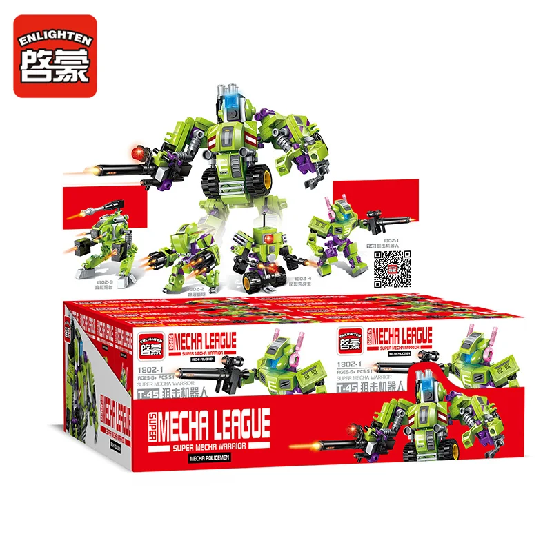 Enlighten модели Здание игрушка Совместимость с LEGO Лего Legos Конструктор E1802 253 блок