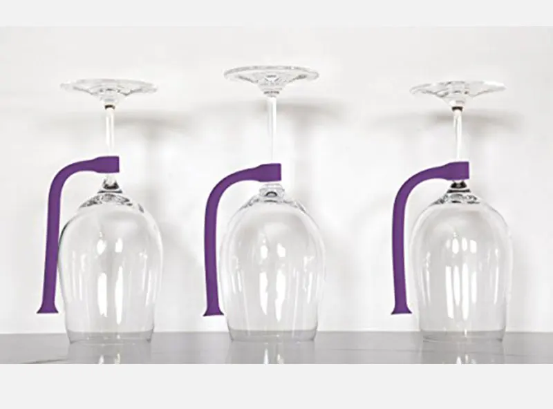 Подсластники Stemware Saver Гибкая посудомоечная машина набор из 4 шт. силиконового стекла кронштейн креативное Вино Стекло Висячие кухонные инструменты