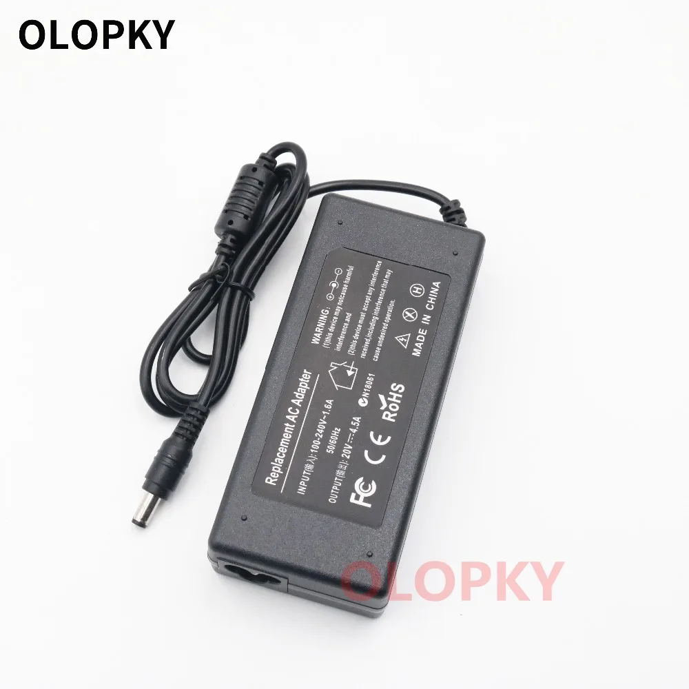 20v 4.5a 90W ноутбук адаптер переменного тока батарея зарядное устройство переменного тока Адаптеры питания для lenovo B570 G480 G485 G560 G560e G565 G570 G575 G580 G585 G780