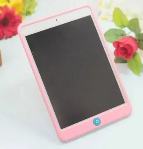 Pink Твердый резиновый защитный чехол для iPad Air 1 силиконовый чехол A1474 A1475 яркий противоударный чехол для iPad Air 1 резиновый чехол 9,7'' - Цвет: Pink