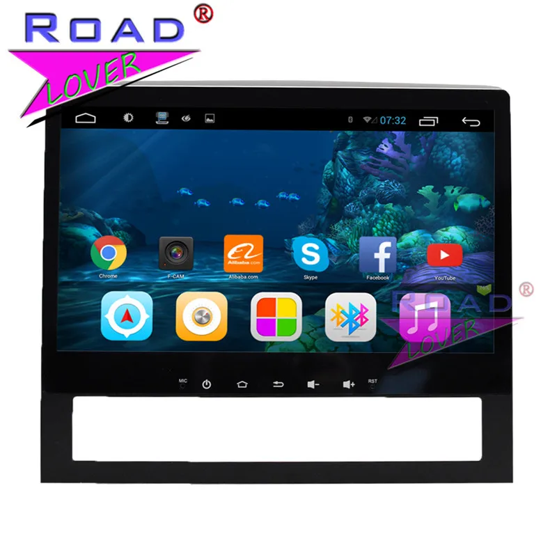 Roadlover Android 7 1 Автомобильный GPS навигационный плеер Авто Радио для Toyota Land Cruiser 200