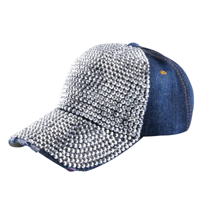 Женская брендовая бейсбольная кепка, модная кепка bone gorra, на заказ, весна, лето, осень, для женщин и девушек, роскошный бейсбольный мяч со стразами, кепка - Цвет: NO.5 Color