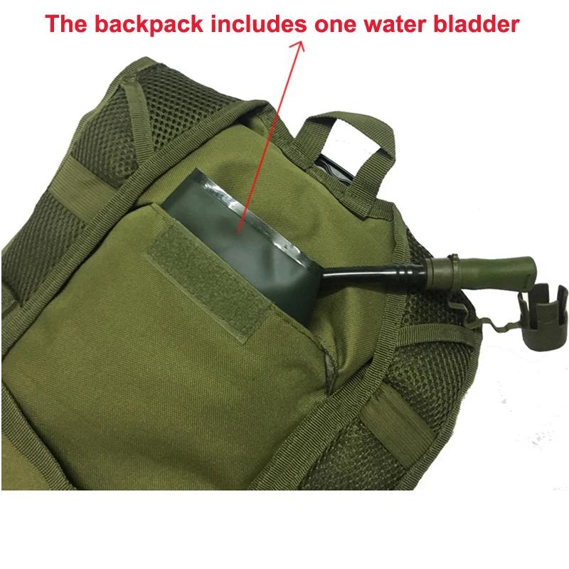 ULTRA-TRI 2.5L тактический Molle гидратационный пакет для пеших прогулок на велосипеде