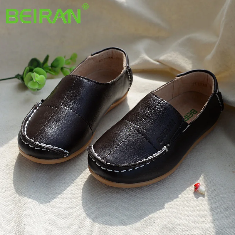 Genuine Leather Shoes For Boys Kids Casual New Students Footwear Elegant Fashion Sneakers | Детская одежда и обувь