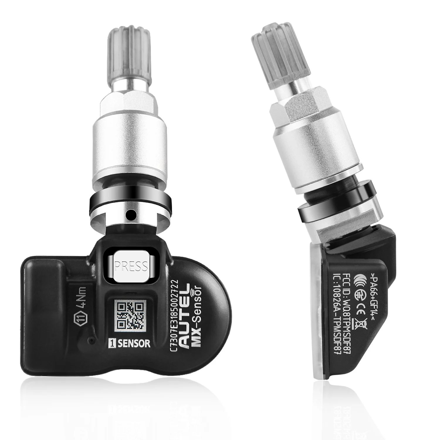 AUTEL 2 в 1 TPMS датчик давления в шинах 433 315 МГц mx-сенсор датчик давления в шинах Мониторинг шин TPMS программируемый автомобиль