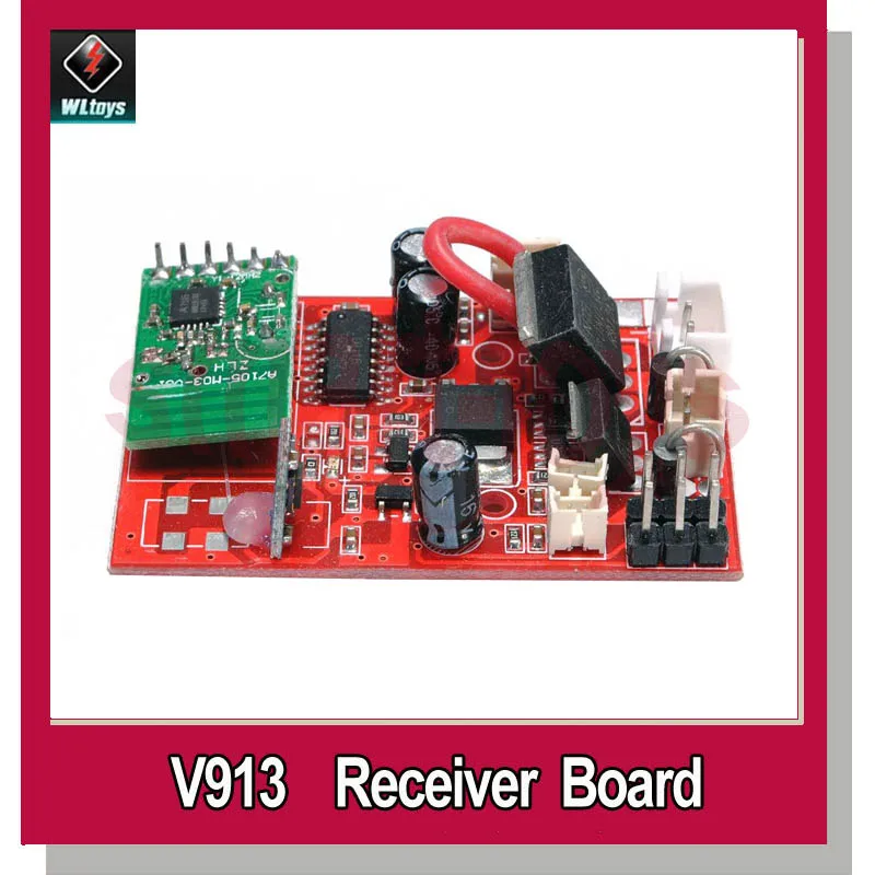 Приемник Wltoys V913 печатная плата для вертолета WL запасные части v913 материнская