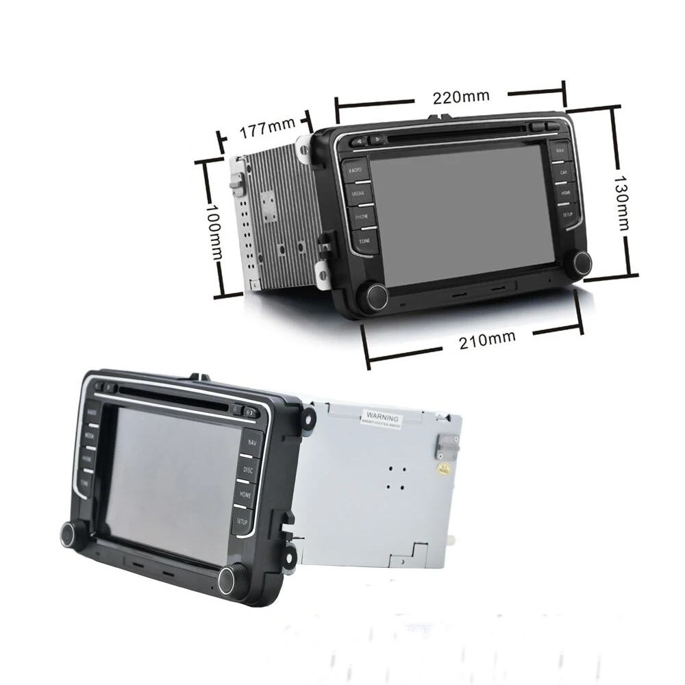 D NOBLE 2 Din 7 дюймов Android 1 автомобильный DVD плеер GPS навигация автомобильное радио