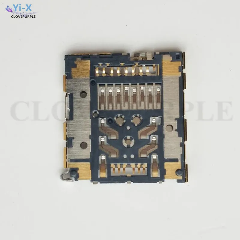 

Wholesale Price 50PCS/Lot SD Card Socket Holder Slot Adapter Repair Parts For Huawei Mate 7 Mate7
