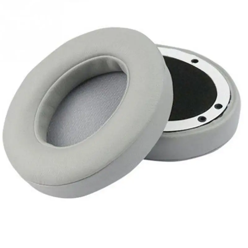 GREY 2pcs Replacement Sponge Earpad Ear Cups Cushion for Beats by dr dre 2.0 Studio Wireless wired Earphone Headphones Accessories#5 - Цвет: GREY