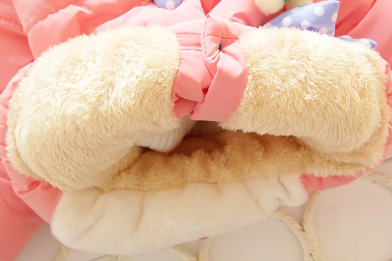 Детская зимняя куртка с длинным рукавом на хлопковом подкладе | Мать и ребенок