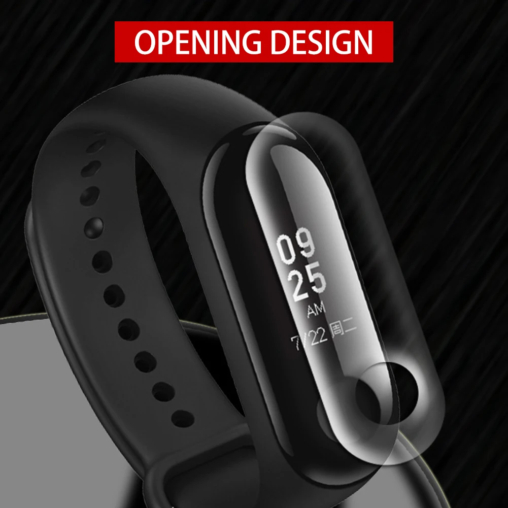 5 шт./лот Защита экрана для Xiaomi Mi band 2 ТПУ стеклянная пленка против царапин Miband
